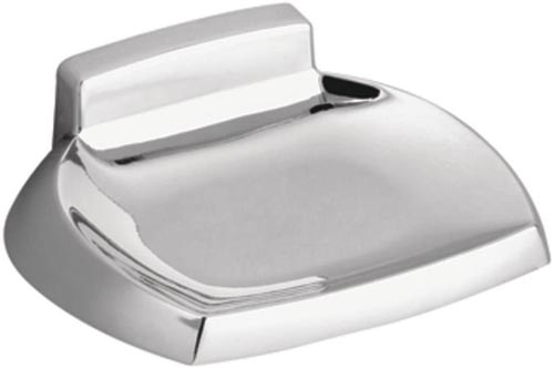 SOAP HOLDER COMTEMPORARY CHROME