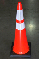 JBC Revolution, RS RS90055CT3M64 Traffic Safety Cone, 36 in H Cone, PVC