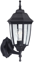 ProSource Dimmable Outdoor Lantern, (2) 60 W Standard/Cfl Lamp, Black