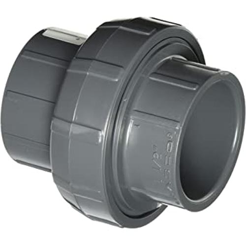 UINON 1/2"SCH80 TXT GREY