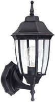 ProSource Dimmable Outdoor Lantern, (2) 60 W Standard/Cfl Lamp, Rustic Brown