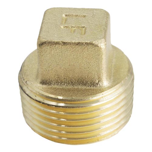 PLUG BRASS (SOLID) 3/4 #458-004