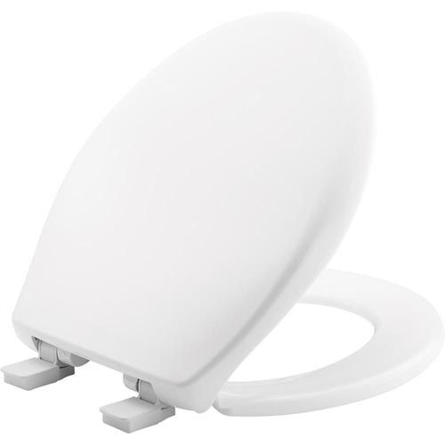 TOILET SEAT OFLC PLASTIC WHITE E