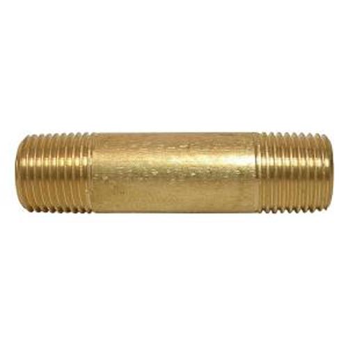 NIPPLE BRASS 1 1/4X2 1/2 #466-02