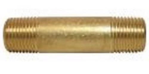 NIPPLE BRASS 1 1/4X3 1/2 #466-03