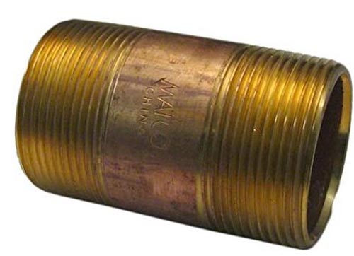 NIPPLE BRASS 1 1/2X3 467-030