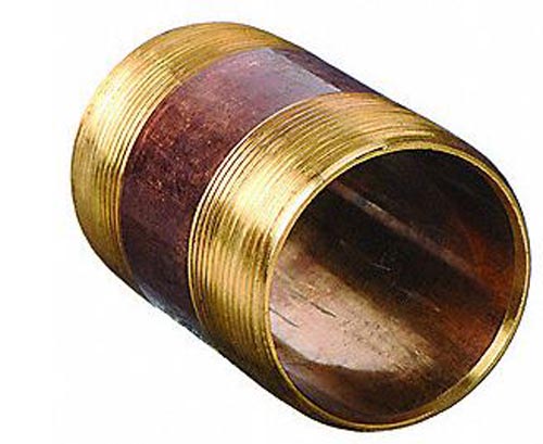 NIPPLE BRASS 1 1/2X6 #467-060