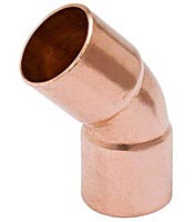 ELBOW 45 COPPER 1-1/2 #W63055