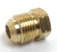 PLUG BRASS (SOLID) 3/8 #458-002