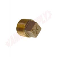 PLUG BRASS (SOLID) 1/2  #458-003