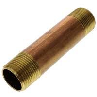 NIPPLE BRASS 1X4 #465-040