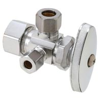 VALVE DUAL ANGLE STOP 1/2FPTX1/4