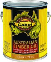 Cabot 3400 Series 3458 Timber Oil, Honey Teak, 1 gal Can