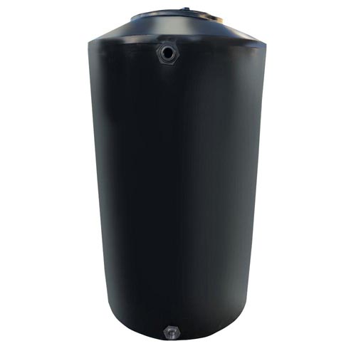 WATER TANK 100GAL BLACK