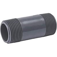 NIPPLE SCH80 4 X 8 PVC