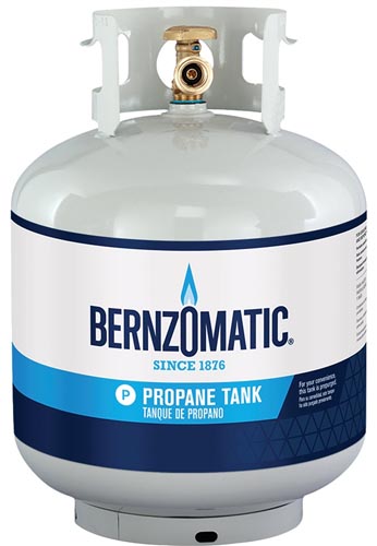 Departments - BernzOmatic 334669 Propane Gas Cylinder, 5 gal Tank, 12-3 ...