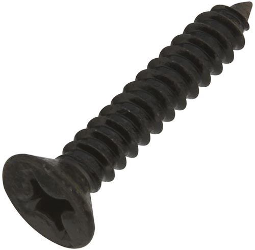 NATIONAL WOOD SCREW BLK 12X1-1/4