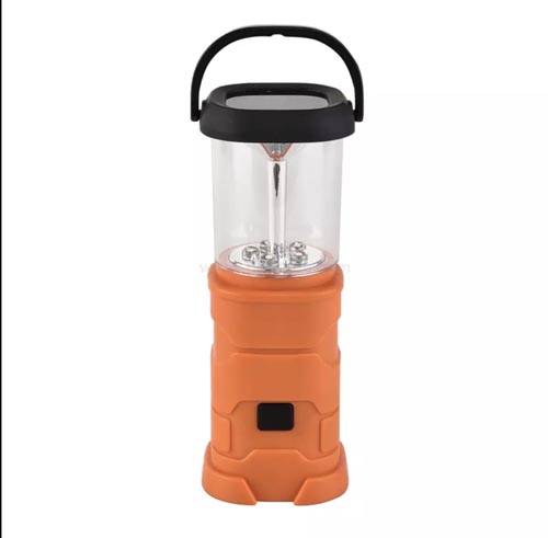 ORANGE LED SOLAR LANTERN