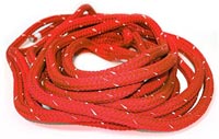 3/8X15' REFLECTIVE DOCKLINE RED