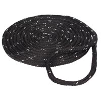 1/2X25' REFLECTIVE DOCKLINE BLK