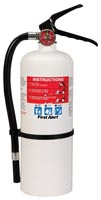 FIRST ALERT HOME2 Rechargeable Fire Extinguisher, Monoammonium Phosphate