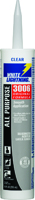 White Lightning W12001010 Adhesive Caulk, Clear, 10 fl-oz Cartridge