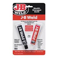 J-B WELD 8265S 2-Part Cold Weld Epoxy, Dark Gray, 2 oz Tube
