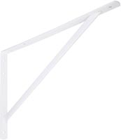 NATIONAL SHELF BRACKET 20IN WHT