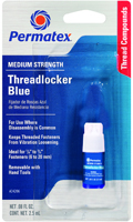 Permatex 24206 Medium-Strength Threadlocker, 2.5 mL Bottle