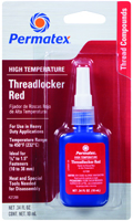 Permatex 27200 High-Temperature Threadlocker, 10 mL Bottle