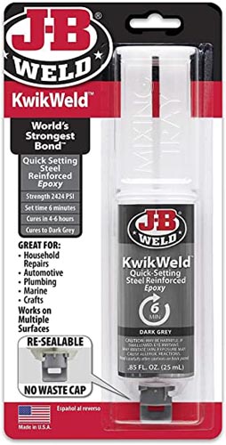 J-B WELD 50176 Epoxy Adhesive, 25 mL Syringe