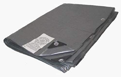 TARPAULIN 15X 30 SILVER/BLACK