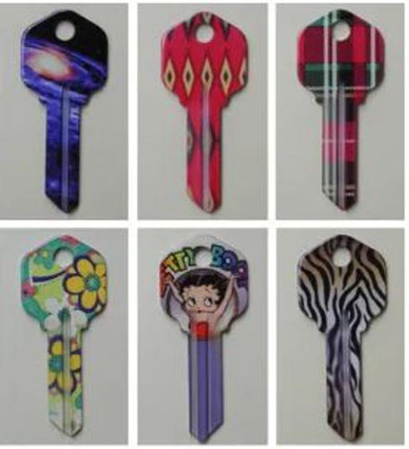 HOUSE KEYS KW1-PATTERN KEYS