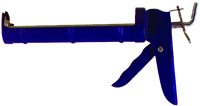 ProSource Smooth Rod Caulking Gun, 14 : 1, 1/10 Gal, Steel