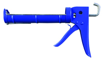 ProSource Heavy Duty Ratchet Rod No-Drip Caulking Gun, 1/10 Gal, Steel
