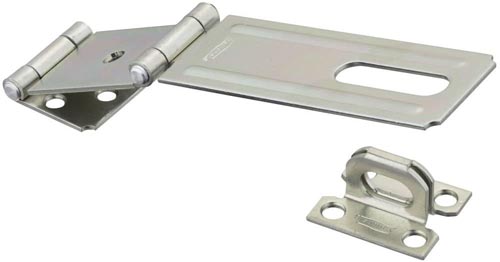 NATIONAL HINGE HASP 4 ZINC PLATE