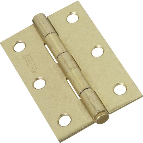 NATIONAL HINGE NRW BRASS 3IN