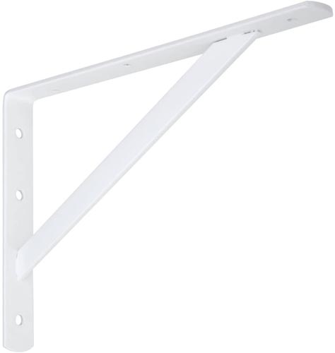 NATIONAL SHELF BRACKET 12IN WHT