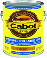 Cabot 3000 Series 3002 Deck and Siding Stain, Cedar, 1 gal Can