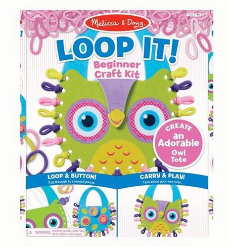 LOOP IT CRAFT KIT OWL TOTE