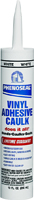 DAP PHENOSEAL 00005 Vinyl Adhesive Caulk, White, 10 oz Cartridge