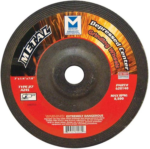 MERCER METAL GRINDING WHEEL 7