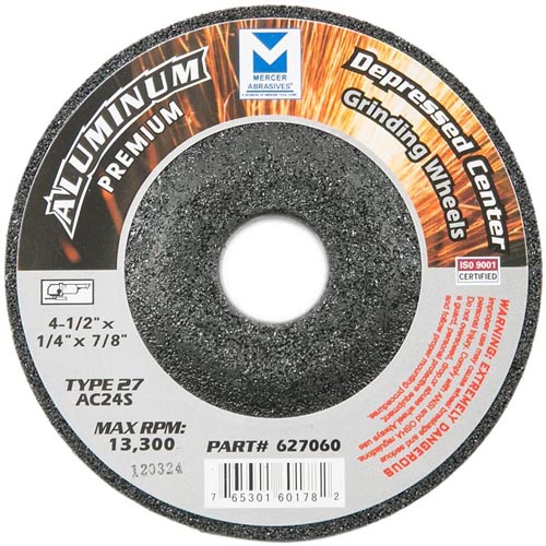 MERCER ALUM GRINDING WHEEL 4-1/2