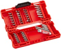 Milwaukee 48-32-1551 Heavy-Duty Drive Bit Set, Steel, 42-Piece