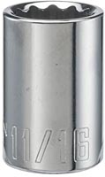 APEX 1/2DR 11/16" SOCKET 12PT