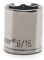 APEX 1/4"DR 3/8" SOCKET 6PT