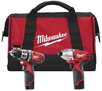 Milwaukee 2497-22 M12 Hammer Drill and Impact Combo