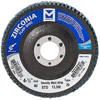 MERCER FLAP DISC PREMIUM ZIRCONI