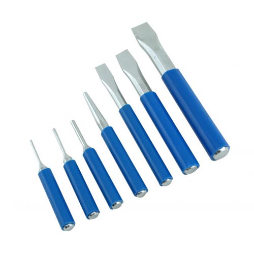 7PC PUNCH & CHISEL SET