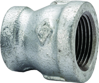 Worldwide Sourcing Pipe Reducing Coupling, 1-1/2 X 1-1/4 In, Threaded,